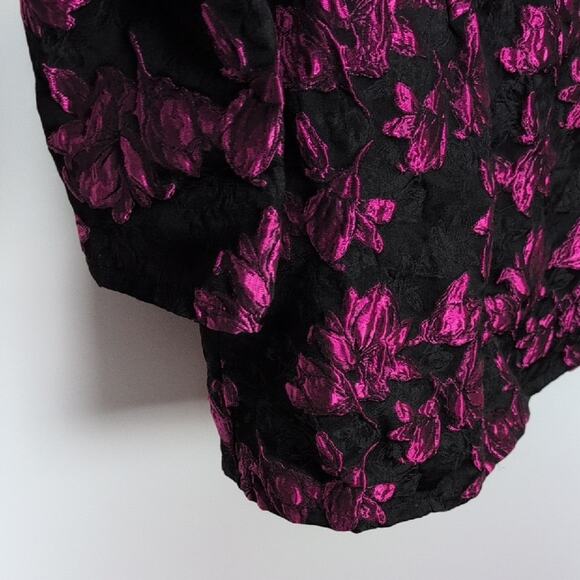 Lulu's NWT Elegant Taste Floral Jacquard Mini Dress - Picture 3 of 12